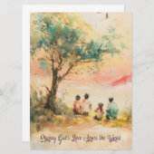 Salesian Missions Bulk Wenskaart Kaart (Voorkant / Achterkant)