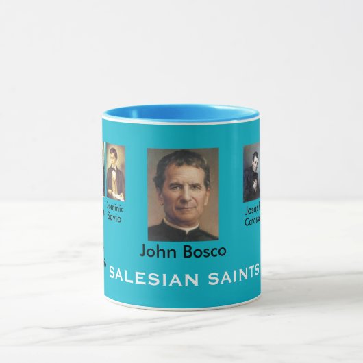 Salesian Saints Mok Santi salesiani tazza (Midden)
