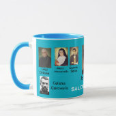 Salesian Saints Mok Santi salesiani tazza (Links)