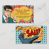 Salesman Visitekaartje (Voorkant / Achterkant)
