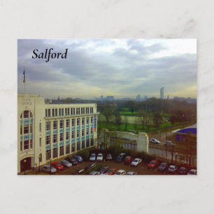 Salford Dock Kantoor Briefkaart