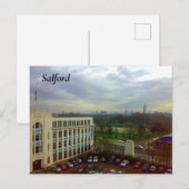 Salford Dock Kantoor Briefkaart (Voorkant / Achterkant)