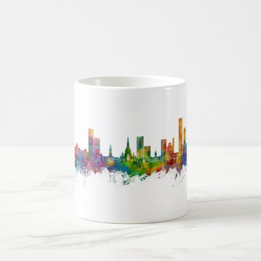 Salford England Skyline Koffiemok (Center)