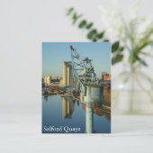 Salford Quays Briefkaart (Staand voorkant)