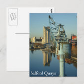 Salford Quays Briefkaart (Voorkant / Achterkant)