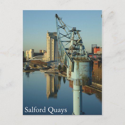 Salford Quays Briefkaart (Voorkant)