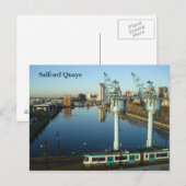 Salford Quays Briefkaart (Voorkant / Achterkant)