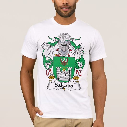Salgado Family Crest T-shirt (Voorkant)