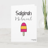 Salgirah Mubarak Kaart (Voorkant)