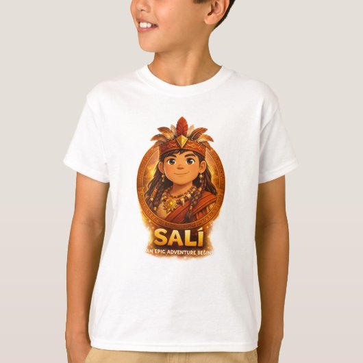 Sali - De reis begint (kindereditie) T-shirt (Voorkant)