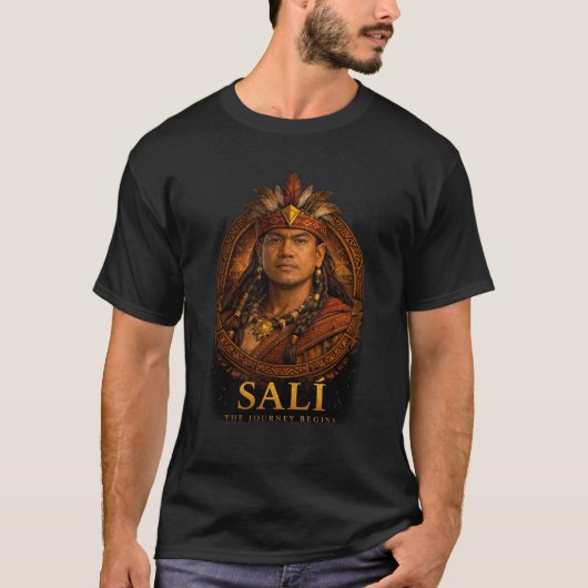 Sali- De Reis Begint Warrior T-shirt Heren (Voorkant)
