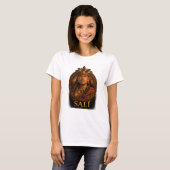 Sali- De Reis Begint Warrior Tshirt (Voorkant volledig)