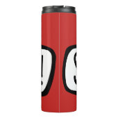 SALI! Zwitsers-Duitse groet, Hallo Speech Bubble Thermosbeker (Achterkant)