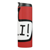 SALI! Zwitsers-Duitse groet, Hallo Speech Bubble Thermosbeker (Geroteerd rechts)