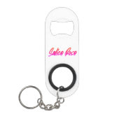 Salice Roos sleutelhanger Mini Flessenopener (Voorkant)
