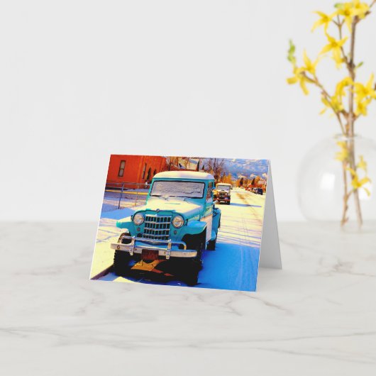 "Salida, CO Morning" Notitiekaarten (Gele Bloem)