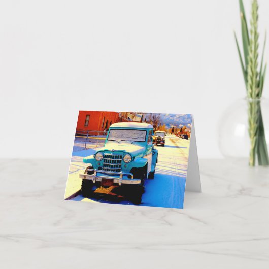 "Salida, CO Morning" Notitiekaarten (Voorkant)