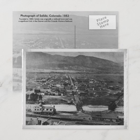 Salida, Colorado Briefkaart (Voorkant / Achterkant)