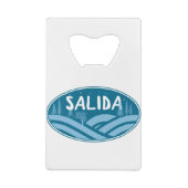 Salida Colorado buitenshuis Creditkaart Flessenopener (Achterkant)