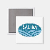 Salida Colorado buitenshuis Magneet (Voorkant / Achterkant)