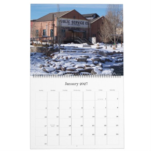 Salida Colorado, kalender 2013 (Jan 2027)