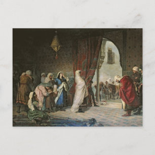 Salida del Boabdil bij de Alhambra Briefkaart