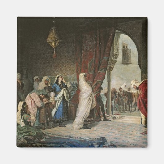 Salida del Boabdil bij de Alhambra Magneet (Voorkant)