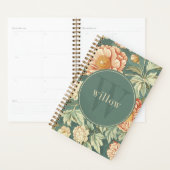 salie bloemschikker William Morris Monogram Planner (Display)