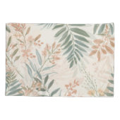 Salie Botanisch Bloos Blad Aquarel Patroon Kussensloop (Achterkant)