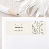 Salie Botanisch Retouradres Label (Insitu)