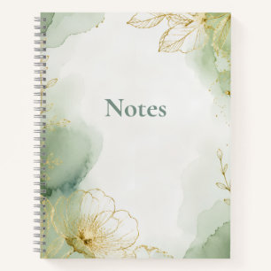 Salie Botanische Notities Journal Kaft Notitieboek