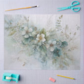 Salie Botanische Papiercollage Voor Decoupage Tissuepapier (Craft)