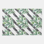 Salie Branch Keuken Handdoek met Gestructureerde S (Horizontaal)