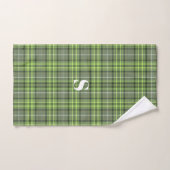 Salie en Olijf Plaid Bad Handdoek (Handdoek)