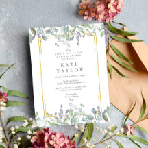 Salie en Sering Bloemrijke Bruidsdouche