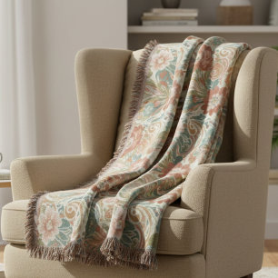 Salie en Terracotta Botanische Mindfulness Deken