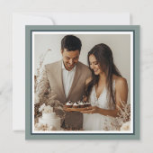 Salie en Wilde Bloem Bewaar de Datum Save The Date (Achterkant)