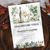 Salie & Goud Elegant Groen Koppels Douche Kaart