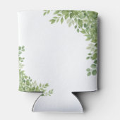 Salie Green Eucalyptus verlaat Greenery Wedding Blikjeskoeler (Achterkant)