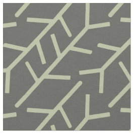 Salie Grijze Stammen Stof