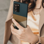 salie Groen Beige  kleurenblok monogram Case-Mate iPhone Case