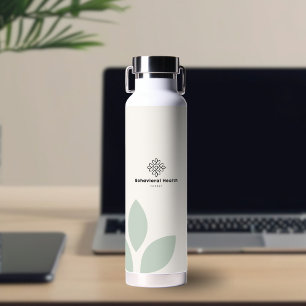 Salie Groen Blad Crème Counselor Gedragstherapie Waterfles