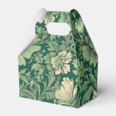 Salie Groen  bloemmotief Bedankdoosjes (Achterkant)