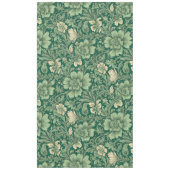 Salie Groen  bloemmotief Tafelkleed (Voorkant)