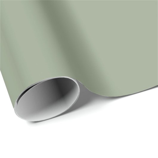 Salie Groen Cadeaupapier (Rol Hoek)