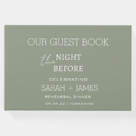 Salie Groen de Nacht Voor de Proefdiner Gastenboek