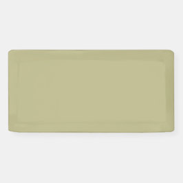 Salie Groen Effen Kleur | Klassiek | Elegant Spandoek