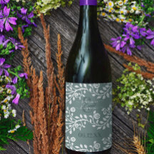 Salie Groen Elegante Bloemen Kunst Persoonlijke Tr