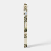 Salie groen en crème bloemstuk Persoonlijk iPhone 15 Case (Linkerkant)