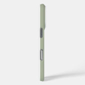 Salie groen en witte monogram strepen Case-Mate iPhone case (Achterkant / Rechts)